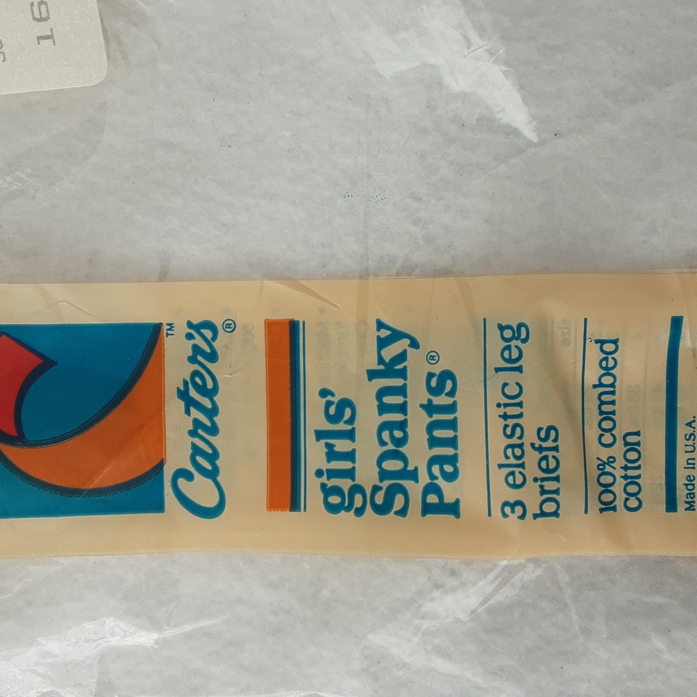 CARTER'S Vintage Girls' Spanky Pants Set of 3 Elastic Leg Briefs NIB - Picture 12 of 12